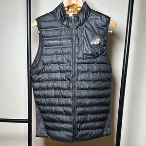2018 TCS NYC Marathon New Balance Black Quilted Puffer Vest (Size S)